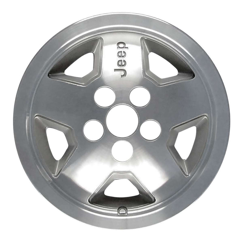 1992 jeep cherokee wheel 15 machined silver aluminum 5 lug w1512ms 15