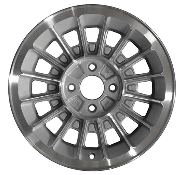 1989 ford mustang wheel 15 argent aluminum 4 lug w1529ar 3