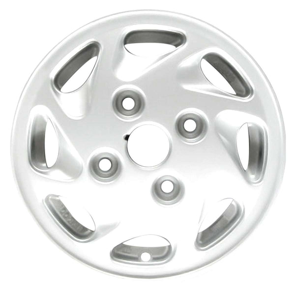 1989 ford festiva wheel 12 white aluminum 4 lug w1578w 2