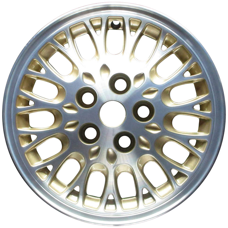 1994 plymouth voyager wheel 15 machined gold aluminum 5 lug w2027mg 2