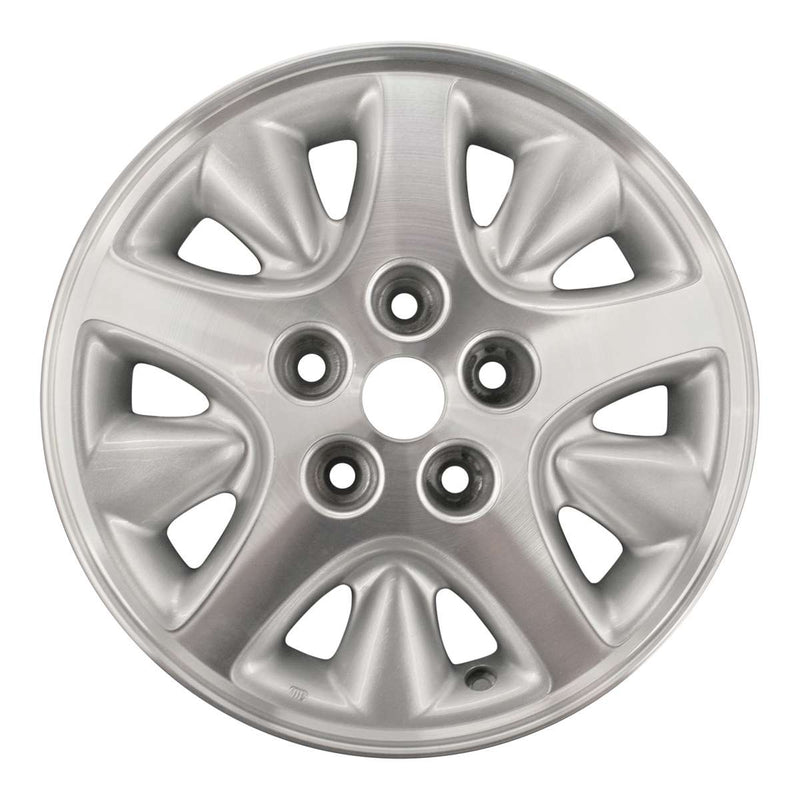 1999 dodge caravan wheel 15 machined silver aluminum 5 lug rw2071ms 6