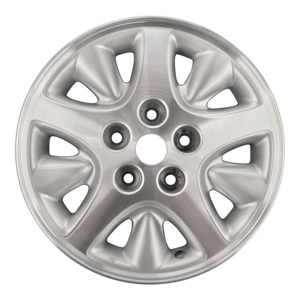 2000 plymouth voyager wheel 15 machined silver aluminum 5 lug rw2071ms 11