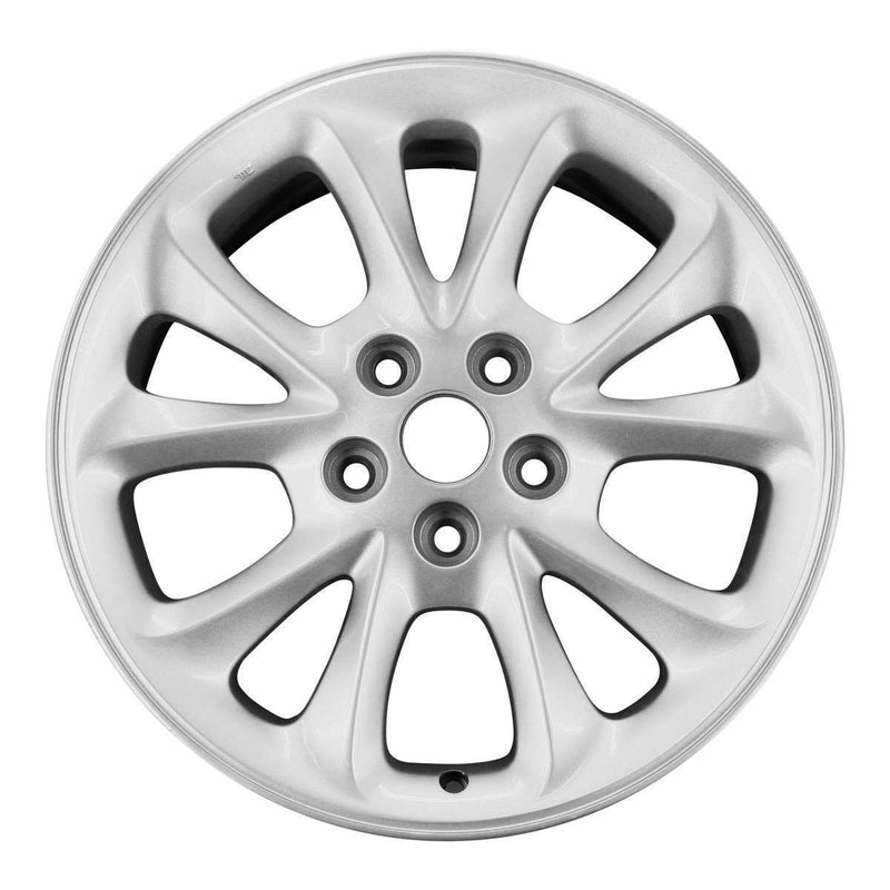 1999 chrysler lhs wheel 17 silver aluminum 5 lug rw2115s 1