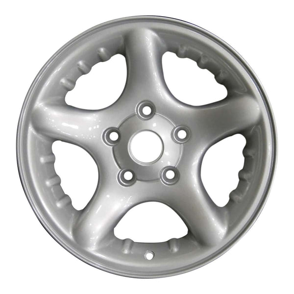 2003 dodge ram wheel 17 silver aluminum 5 lug w2126s 4