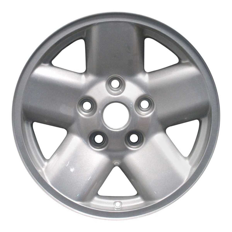 2002 dodge ram wheel 17 silver aluminum 5 lug w2165s 1