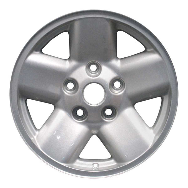 2003 dodge ram wheel 17 silver aluminum 5 lug w2165s 2