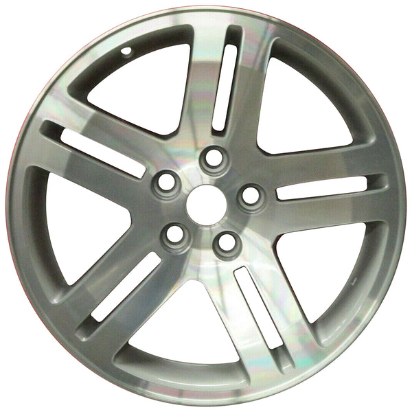 2005 dodge magnum wheel 18 silver aluminum 5 lug w2248as 3