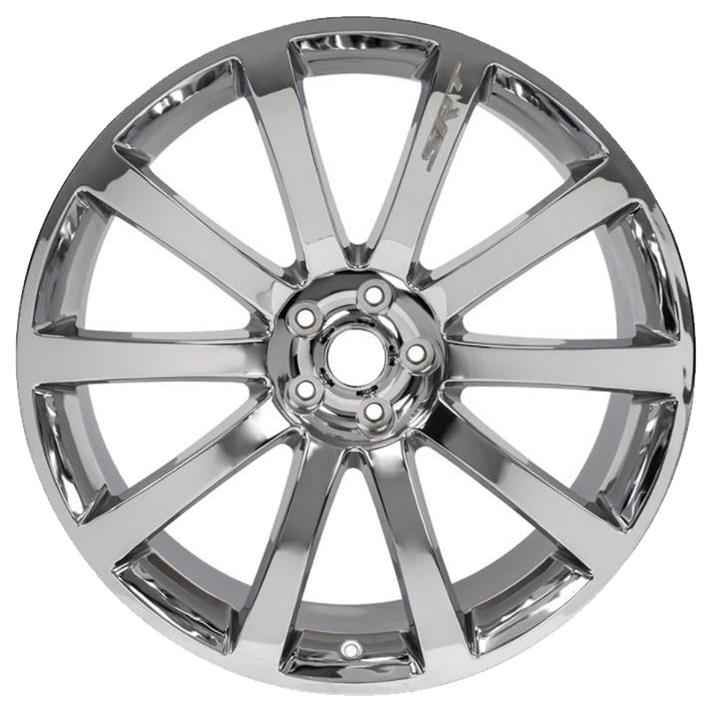 2010 chrysler 300 wheel 20 polished aluminum 5 lug w2253p 6