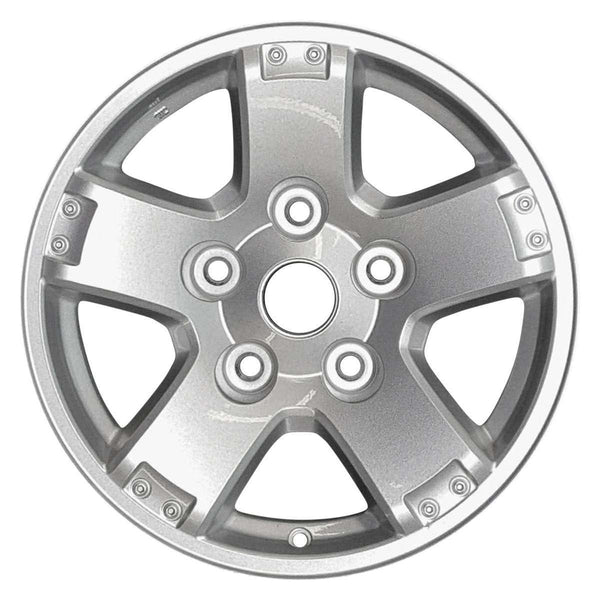 2006 dodge dakota wheel 16 silver aluminum 5 lug w2264s 1