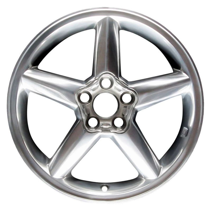 2001 chrysler pt wheel 16 polished aluminum 5 lug w2275p 1