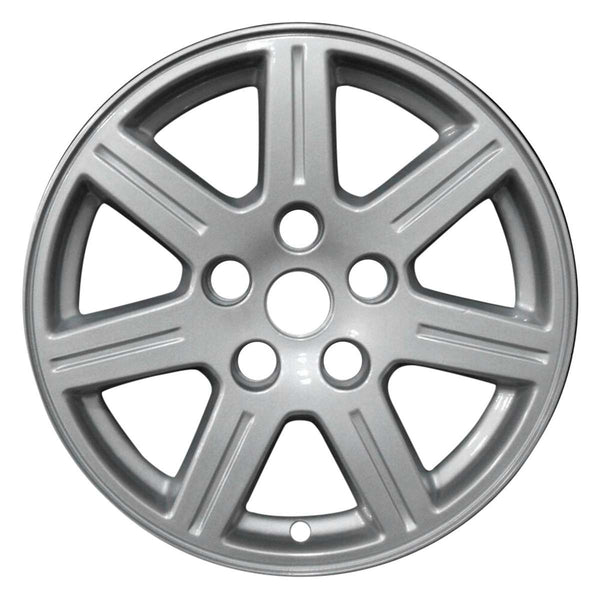 2007 chrysler aspen wheel 18 silver aluminum 5 lug w2293s 1