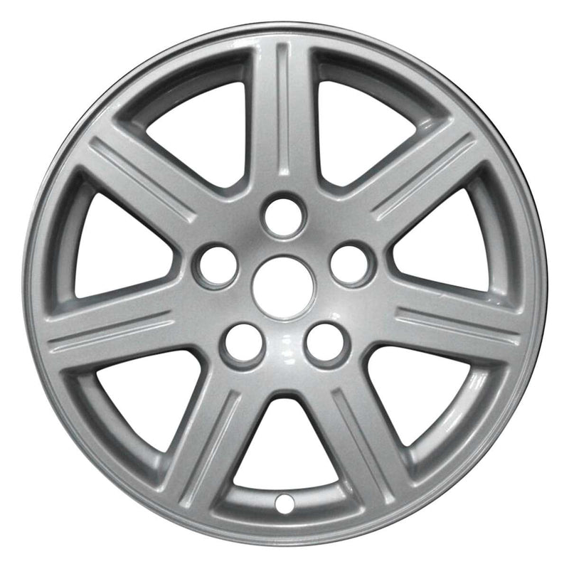 2007 chrysler aspen wheel 18 silver aluminum 5 lug w2293s 1