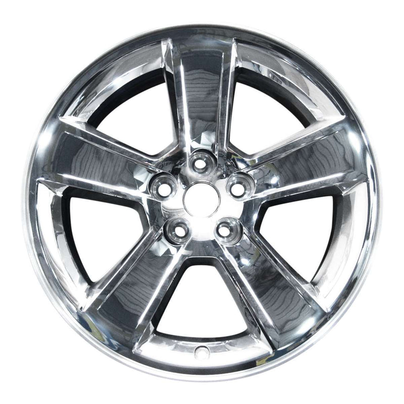 2009 dodge charger wheel 18 chrome clad aluminum 5 lug rw2295cclad 3