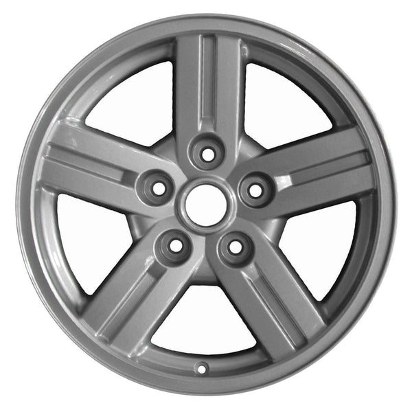 2009 dodge dakota wheel 18 silver aluminum 5 lug w2297s 3