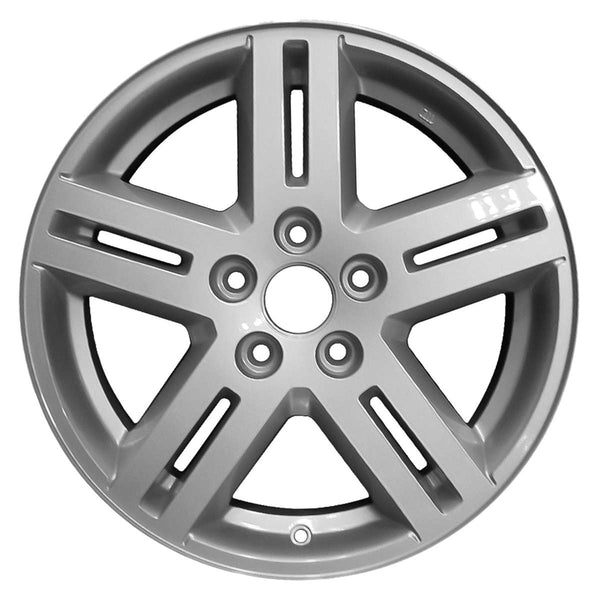 2010 dodge avenger wheel 17 silver aluminum 5 lug w2308s 3