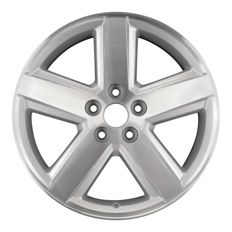 2013 jeep compass wheel 18 machined silver aluminum 5 lug rw2309ms 7