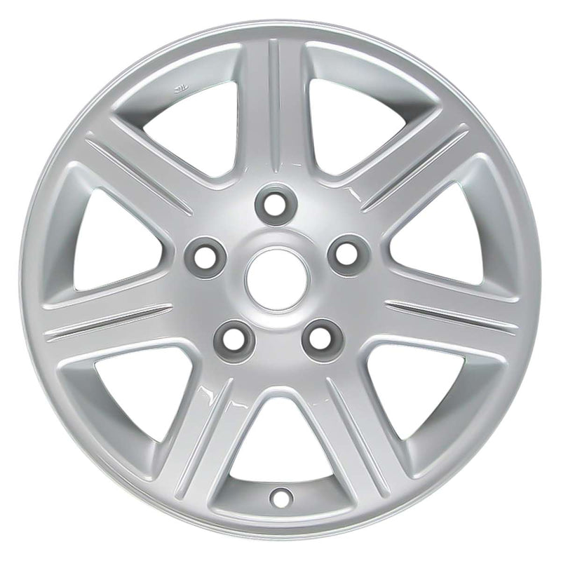 2009 chrysler town wheel 16 silver aluminum 5 lug w2330s 2