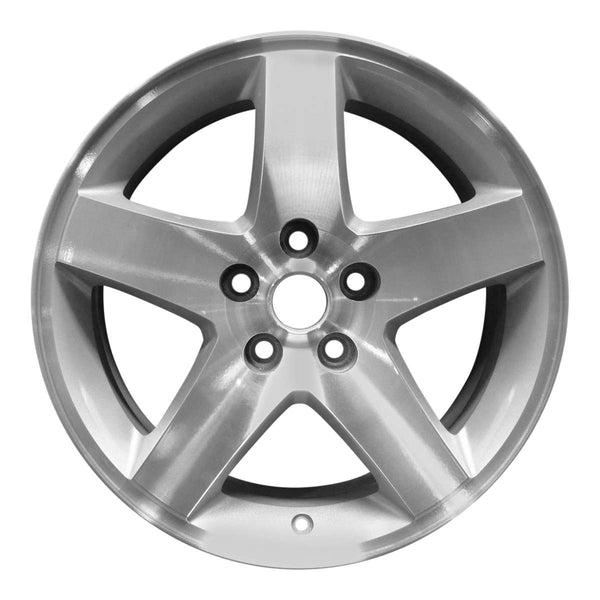 2010 dodge grand wheel 16 machined silver aluminum 5 lug rw2334ms 3