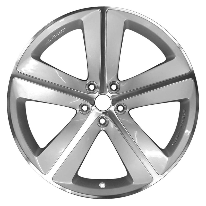 2010 dodge charger wheel 20 machined silver aluminum 5 lug w2357ms 10