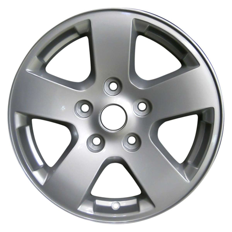 2012 dodge ram wheel 17 silver aluminum 5 lug w2362s 4