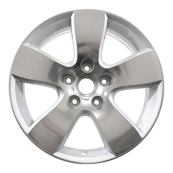 2010 dodge ram wheel 20 polished silver aluminum 5 lug rw2363ps 3