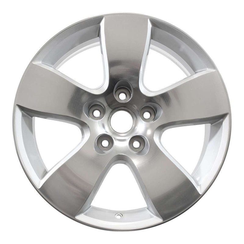 2008 dodge ram wheel 20 polished silver aluminum 5 lug rw2363ps 1