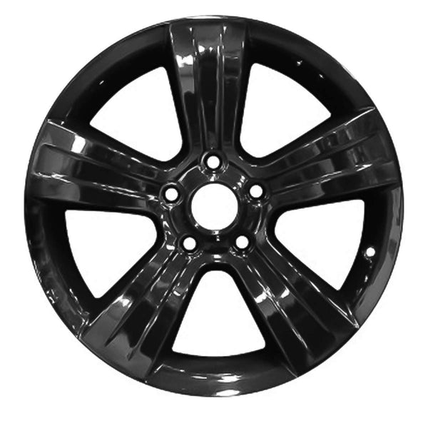 2013 jeep compass wheel 17 dark pvd chrome aluminum 5 lug rw2380dpvd 7