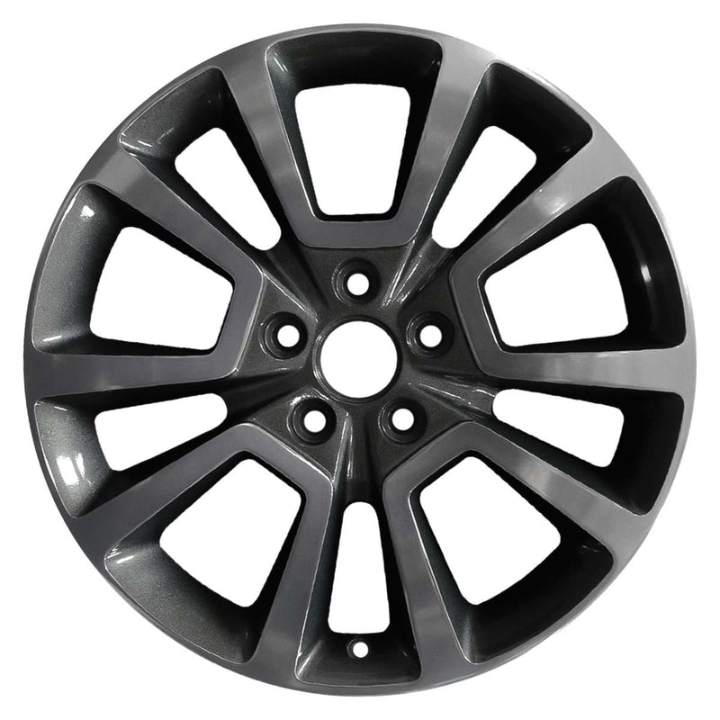 2012 jeep patriot wheel 18 machined charcoal aluminum 5 lug w2381mc 8