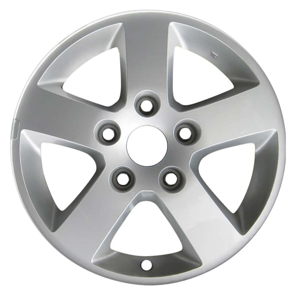 2011 dodge grand wheel 17 silver aluminum 5 lug w2397s 1