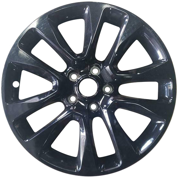 2016 dodge grand wheel 17 machined black aluminum 5 lug w2399mb 14