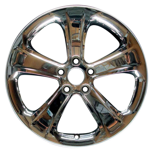 2012 dodge charger wheel 18 chrome clad aluminum 5 lug w2407cclad 2