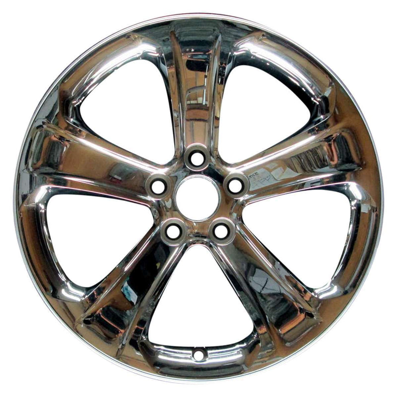 2014 dodge charger wheel 18 chrome clad aluminum 5 lug w2407cclad 4