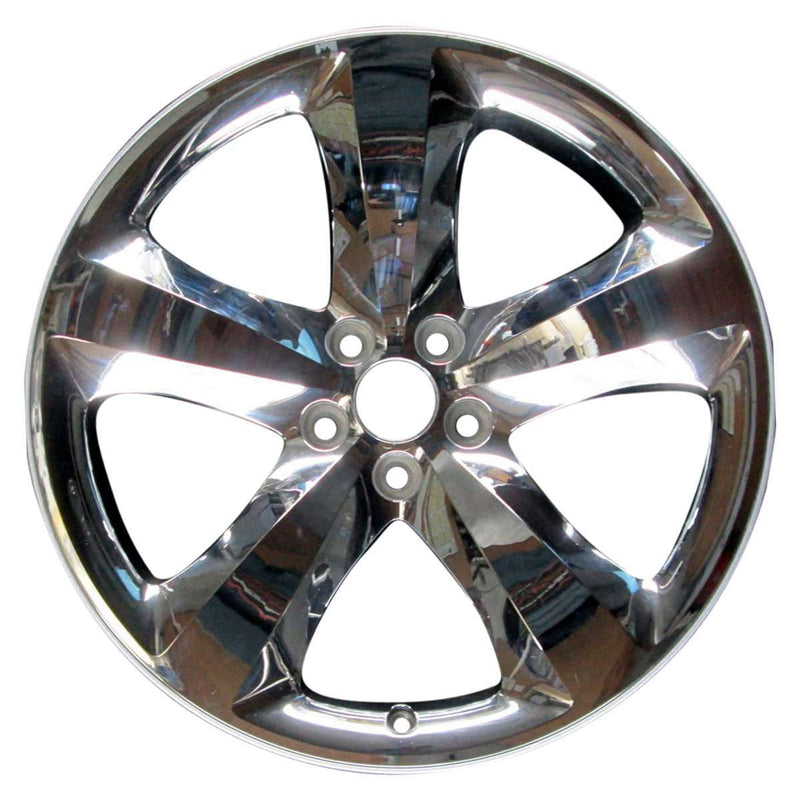 2013 dodge charger wheel 20 chrome clad aluminum 5 lug w2411cclad 3