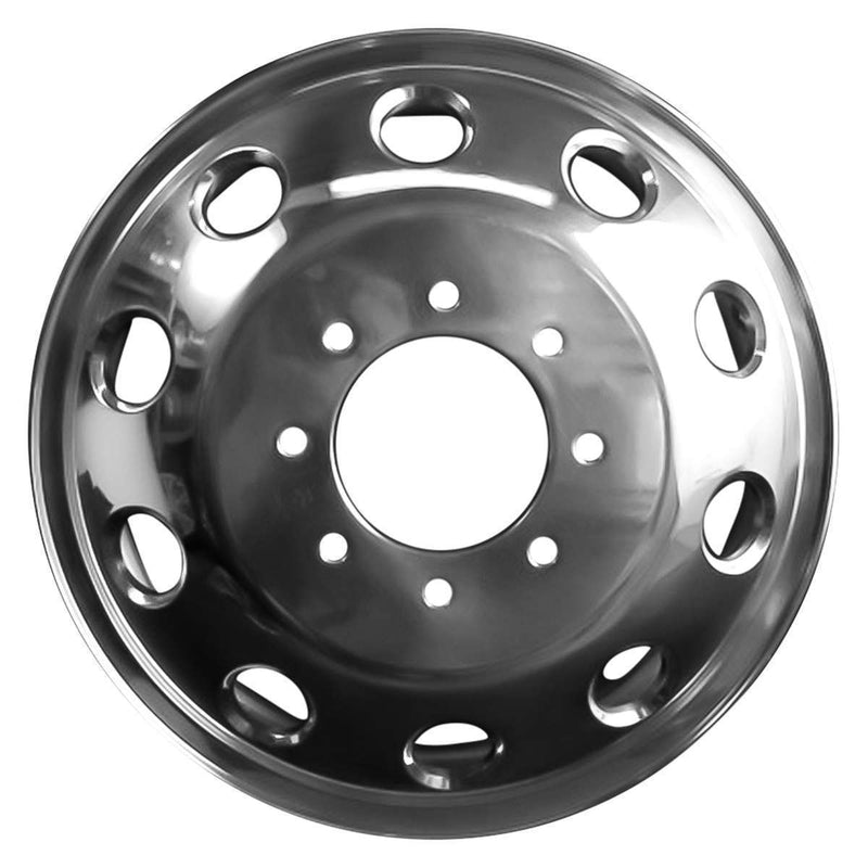 2012 dodge 3500 wheel 17 polished aluminum 8 lug w2414p 5