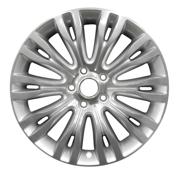 2014 chrysler 200 wheel 18 polished silver aluminum 5 lug w2433ps 4