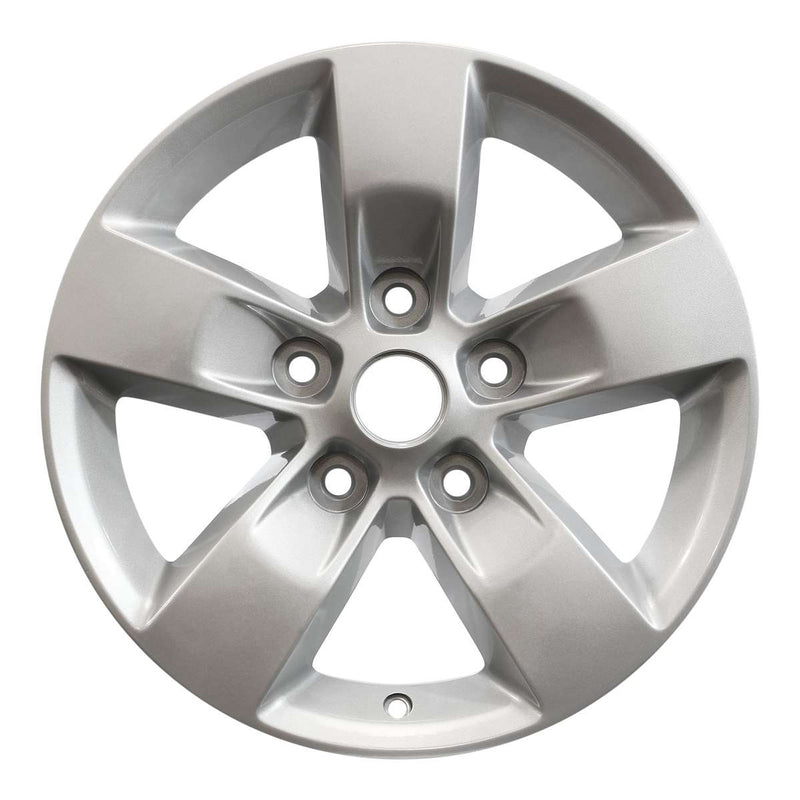 2013 dodge ram wheel 17 silver aluminum 5 lug rw2448s 1