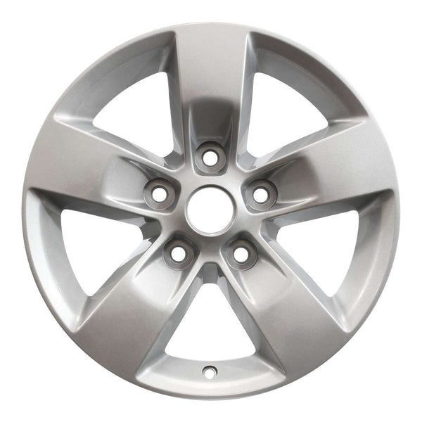 2018 dodge ram wheel 17 silver aluminum 5 lug rw2448s 6