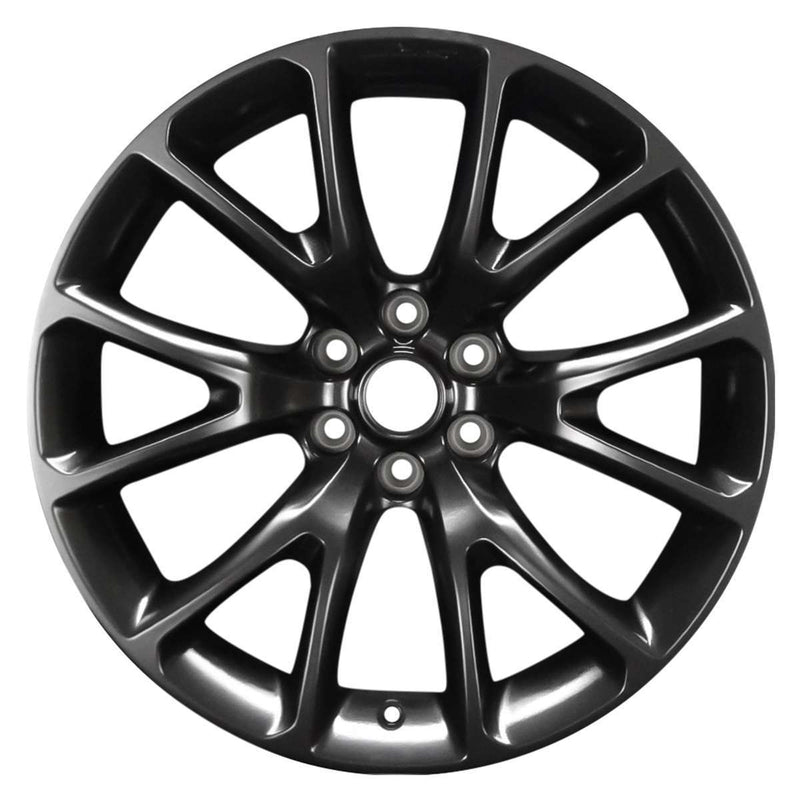 2016 dodge viper wheel 18 black aluminum 6 lug w2466b 4