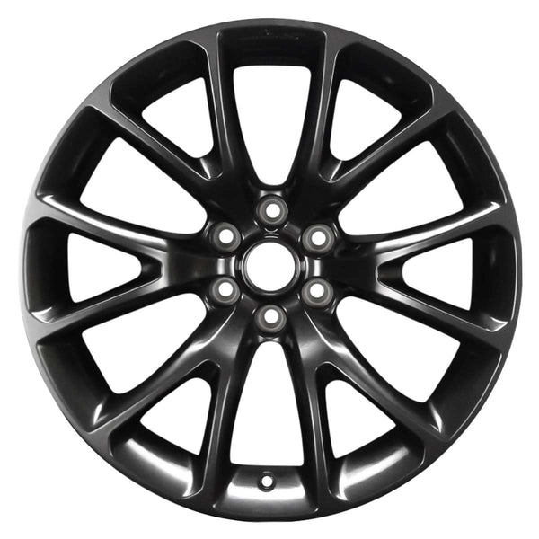 2015 dodge viper wheel 19 black aluminum 6 lug w2467b 3