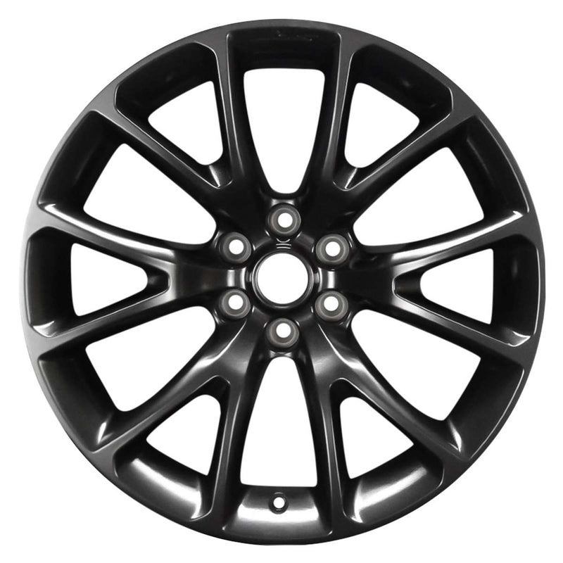 2016 dodge viper wheel 19 black aluminum 6 lug w2467b 4