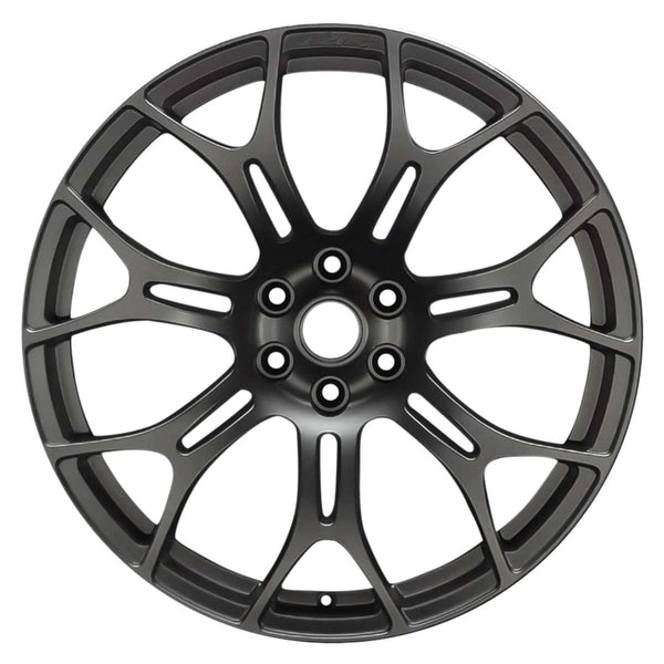 2015 dodge viper wheel 18 black aluminum 6 lug w2468b 3