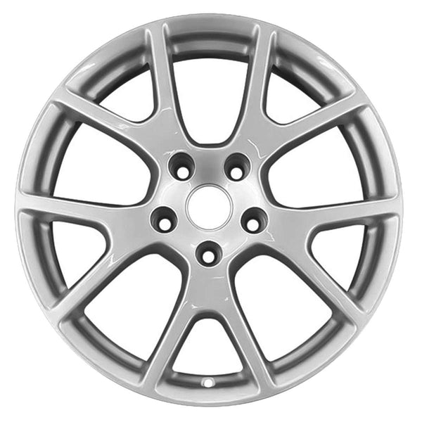 2017 dodge journey wheel 19 silver aluminum 5 lug rw2500s 7