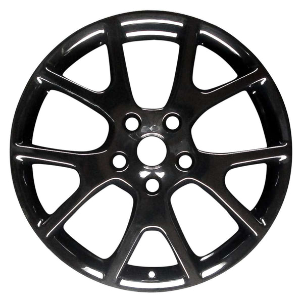 2019 dodge journey wheel 19 black aluminum 5 lug w2500b 9