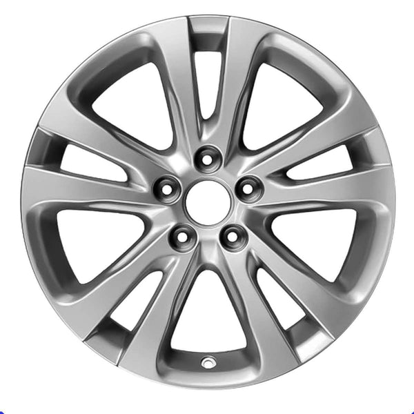 2015 chrysler 200 wheel 17 silver aluminum 5 lug rw2511s 1