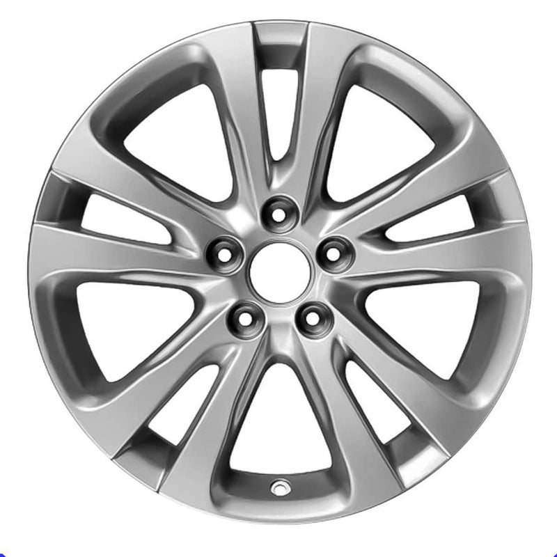 2017 chrysler 200 wheel 17 silver aluminum 5 lug rw2511s 3