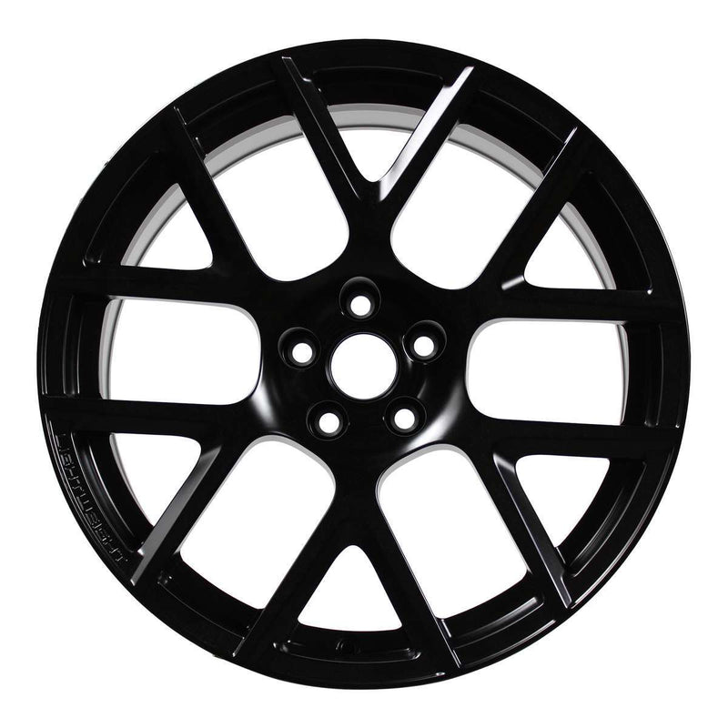 2019 dodge challenger wheel 20 black aluminum 5 lug w2527ab 9