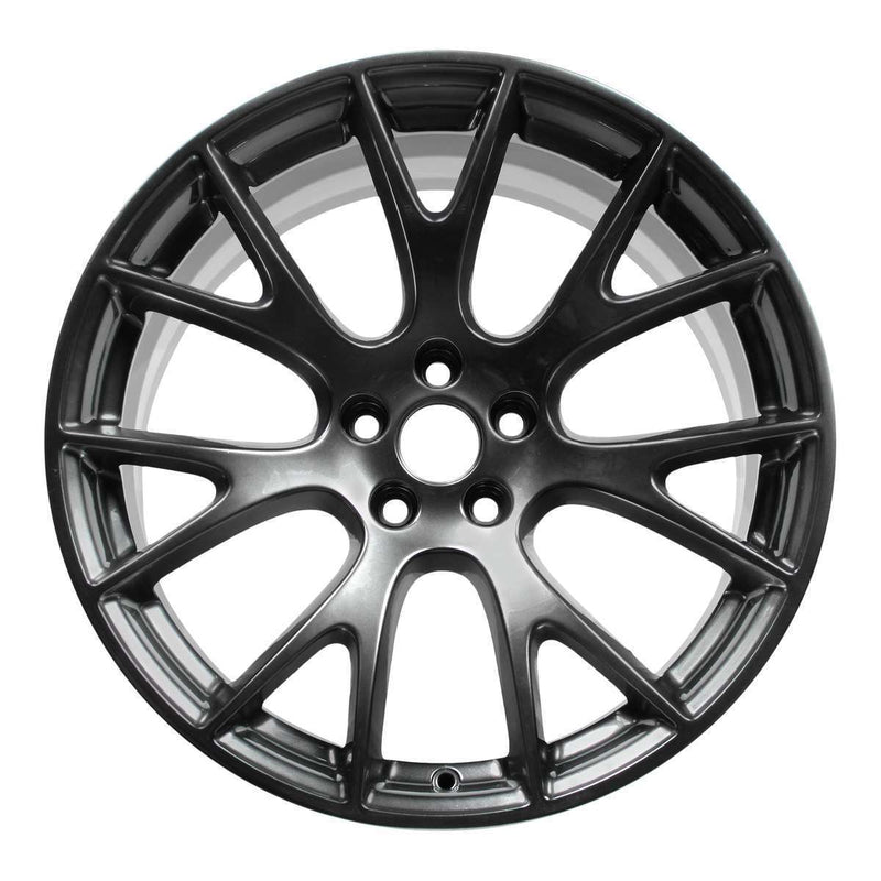 2015 dodge challenger wheel 20 hyper aluminum 5 lug w2528h 4