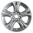 2015 dodge charger wheel 17 silver aluminum 5 lug w2542s 1
