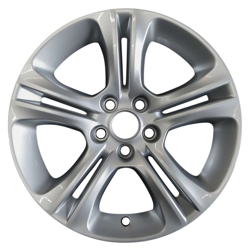 2017 dodge charger wheel 17 silver aluminum 5 lug w2542s 3