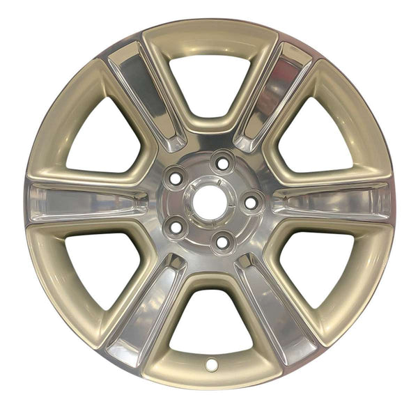 2014 dodge ram wheel 20 polished gold aluminum 5 lug w2561pg 4